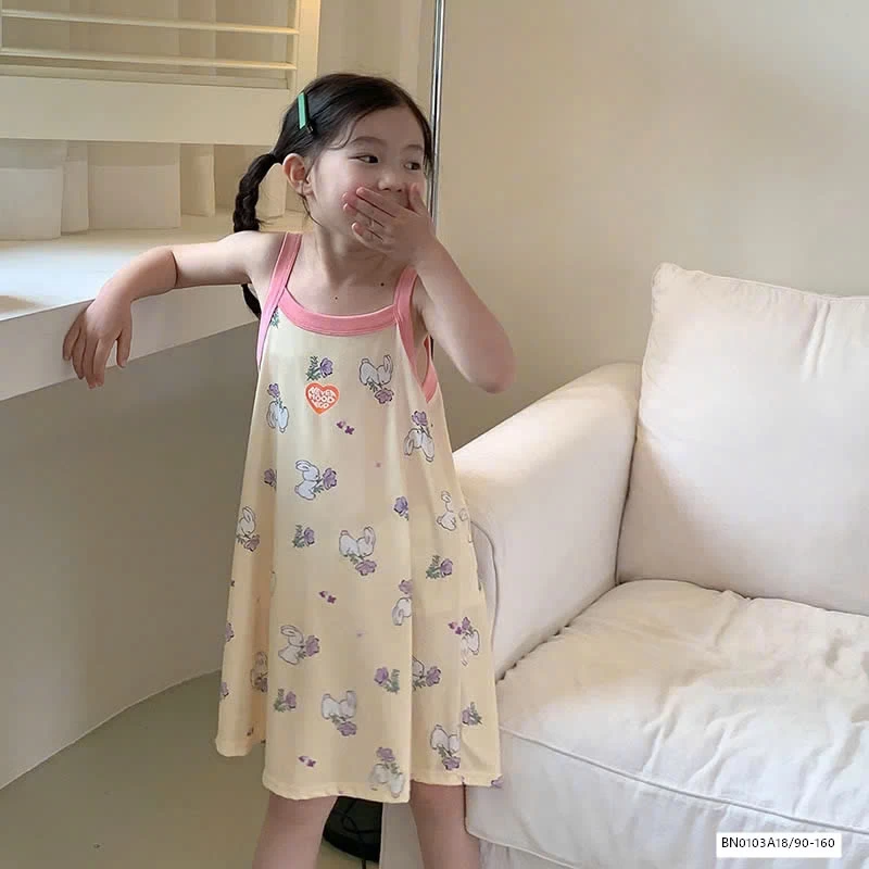 ĐẦM 2 DÂY HOA XINH XẮN