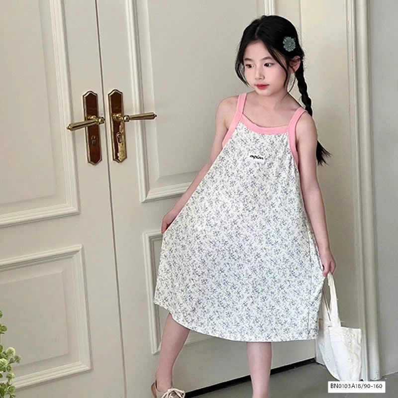 ĐẦM 2 DÂY HOA XINH XẮN