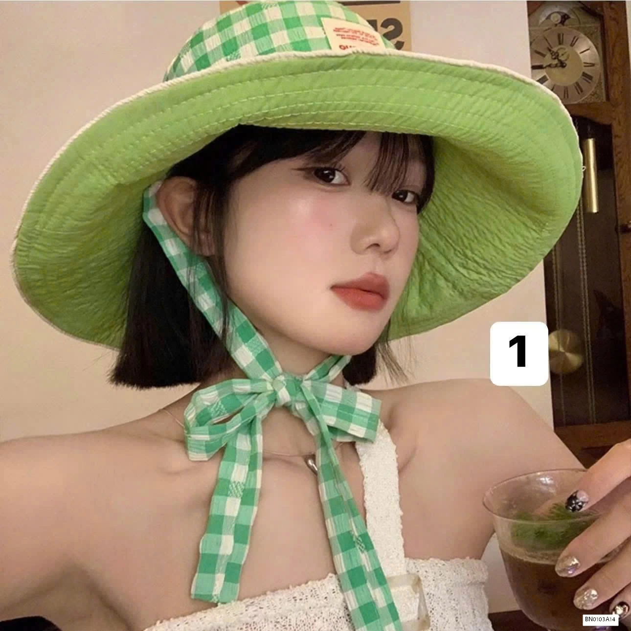 MŨ VÀNH TRÒN 2 MẶT