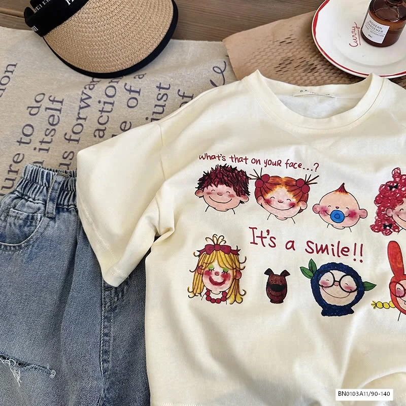 ÁO THUN IN HÌNH NGỘ NGHĨNH