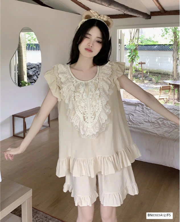 VÁY NGỦ BÁNH BÈO