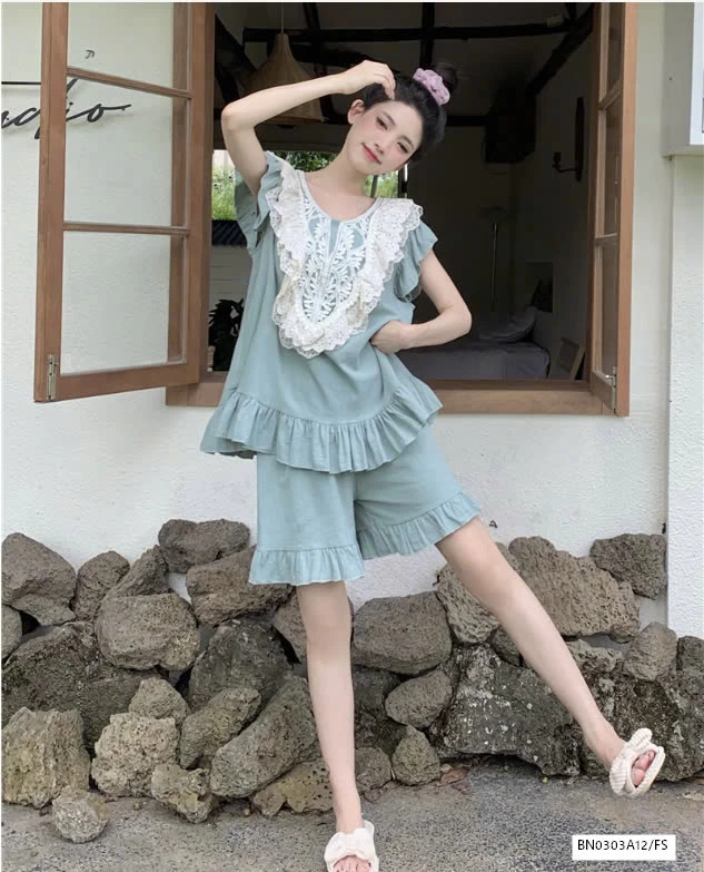 VÁY NGỦ BÁNH BÈO