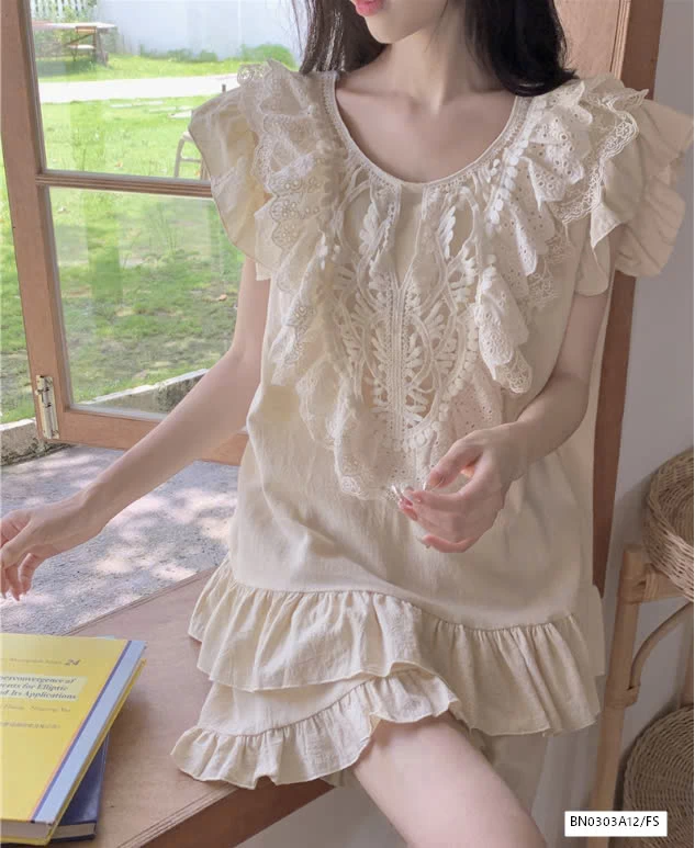 VÁY NGỦ BÁNH BÈO