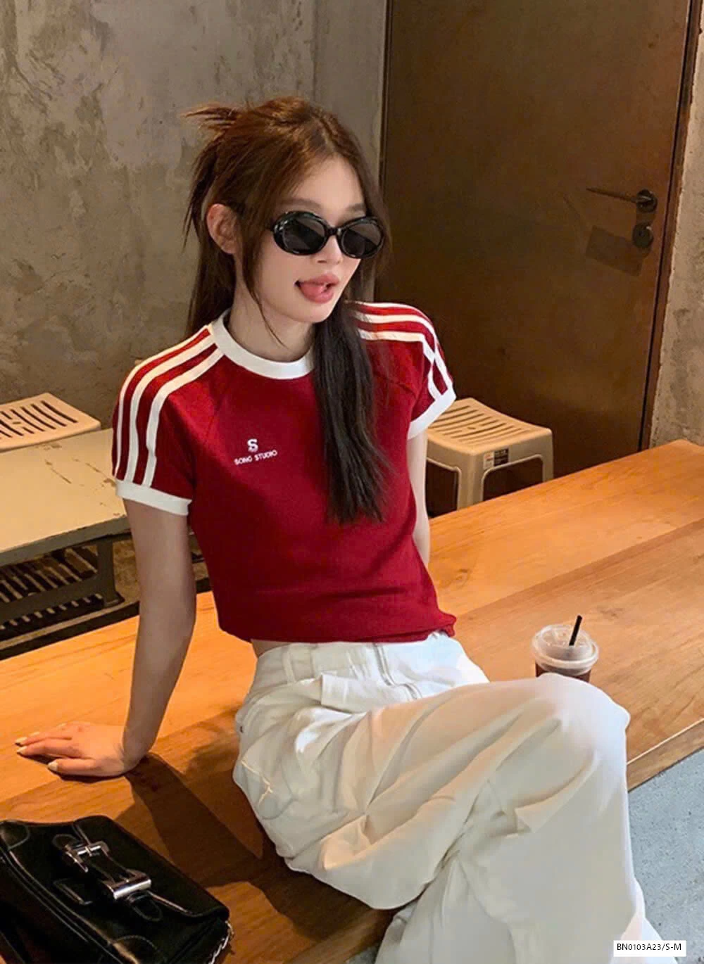 ÁO THUN SỌC VAI WG.WE