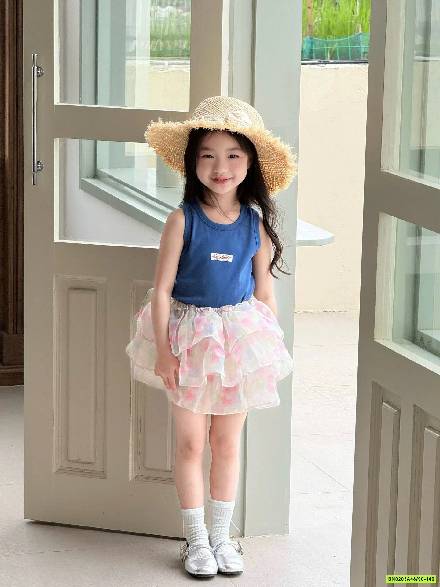 ÁO SÁT NÁCH MIX CV HOA