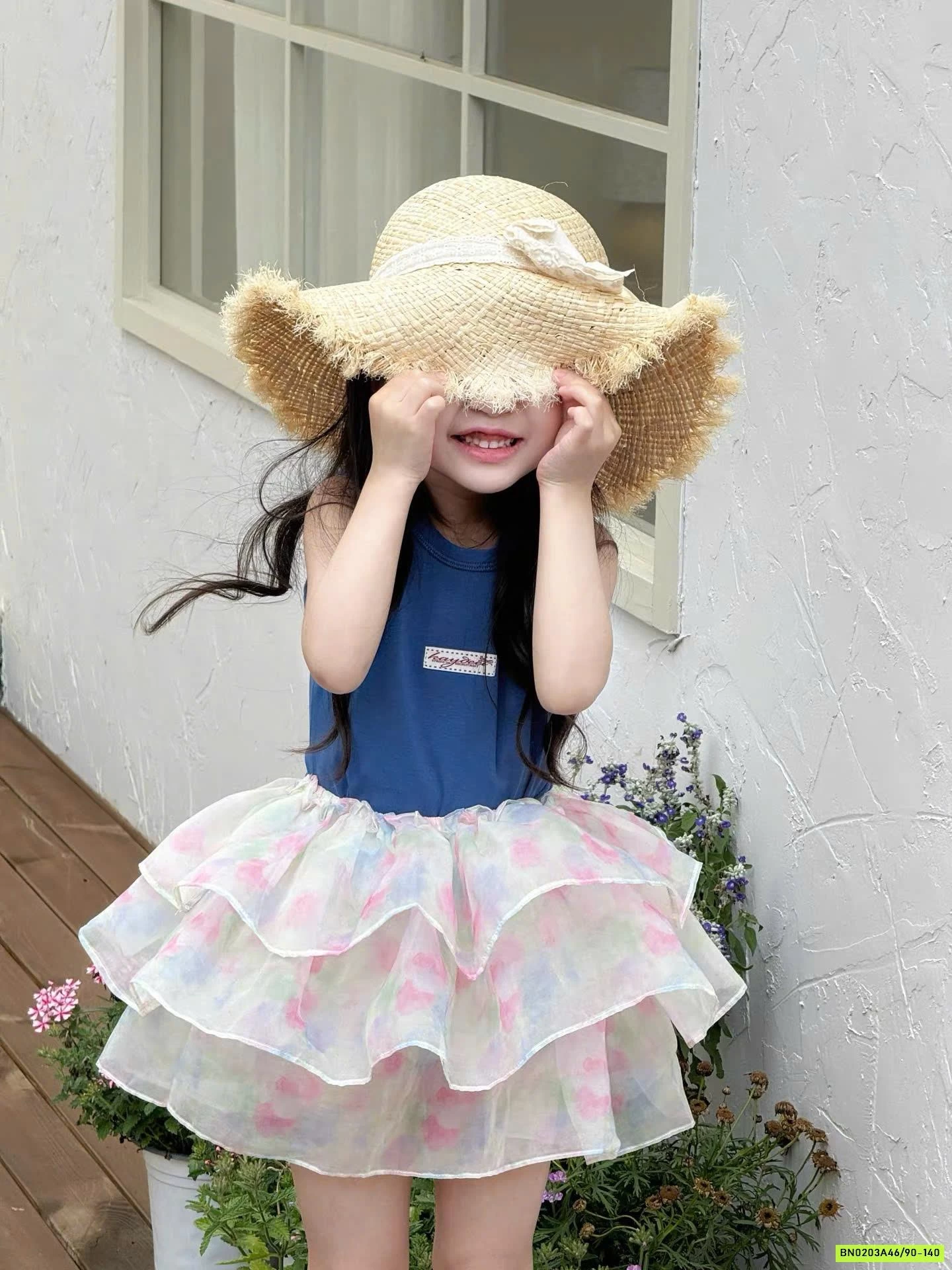 ÁO SÁT NÁCH MIX CV HOA