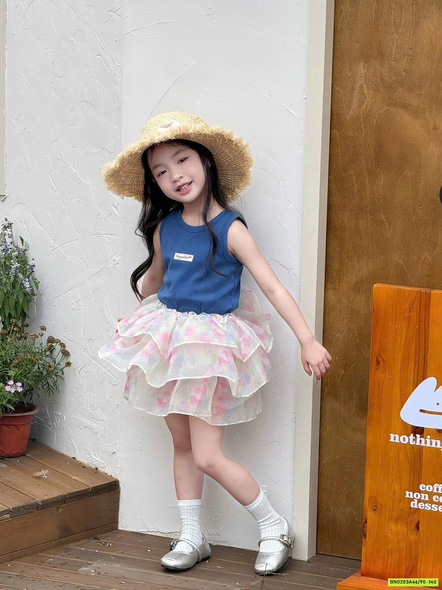 ÁO SÁT NÁCH MIX CV HOA