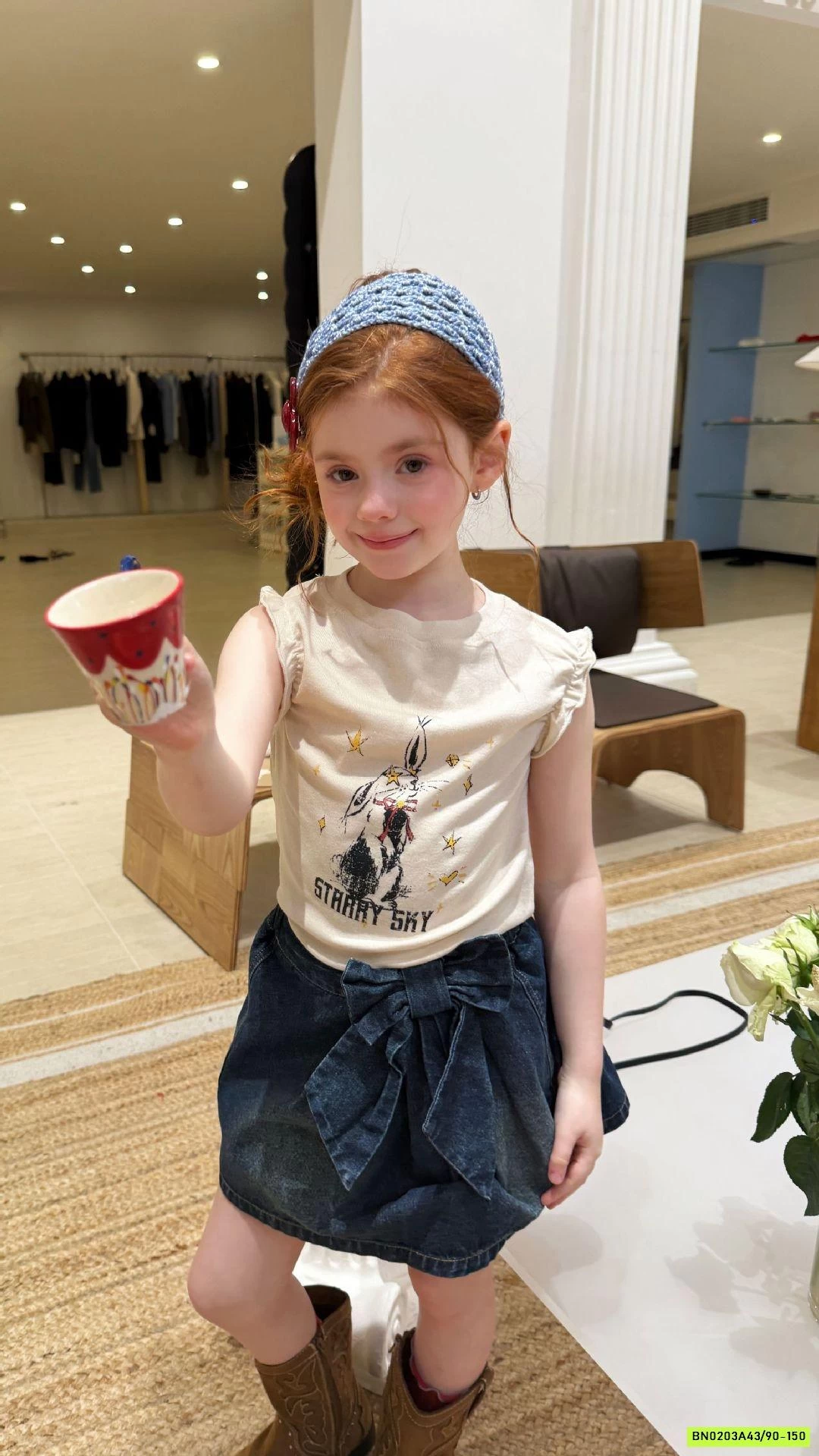 CV JEANS NƠ TRƯỚC