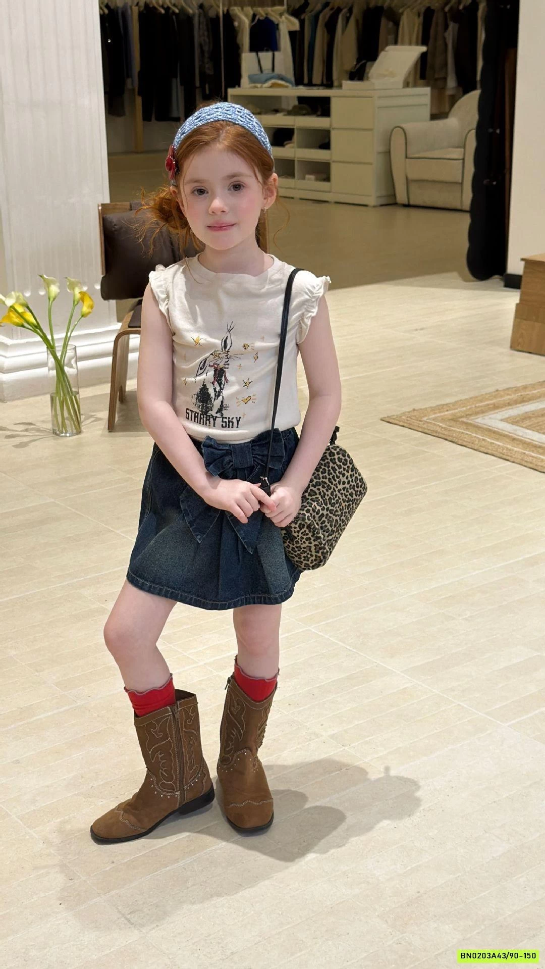 CV JEANS NƠ TRƯỚC