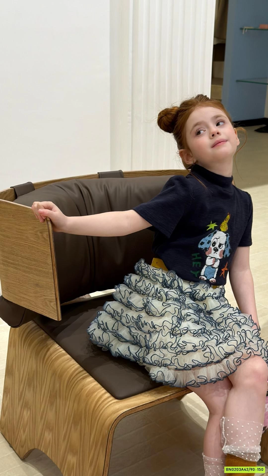 ÁO THUN CỔ 3P NGẮN TAY CHÓ ĐỐM