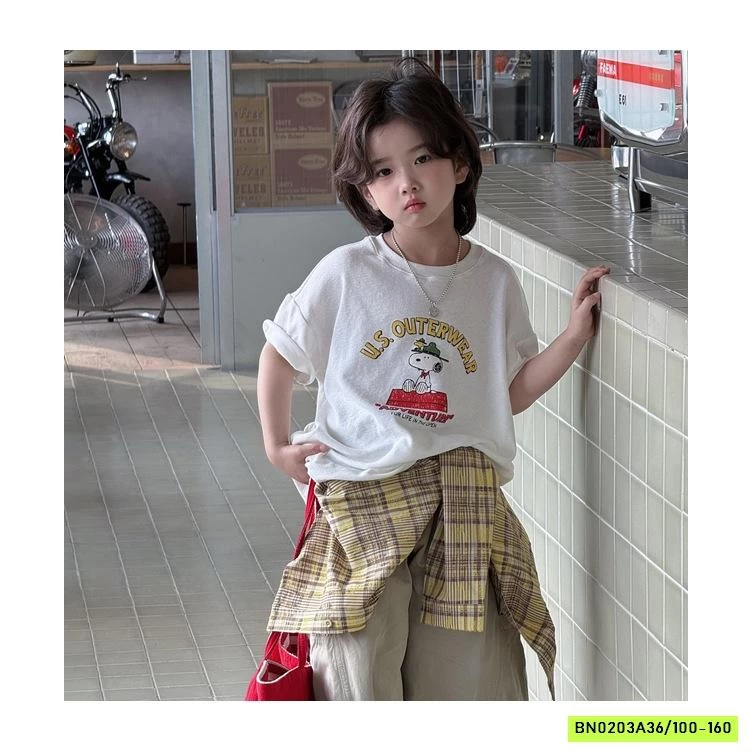 ÁO THUN SNOOPY DỄ THƯƠNG