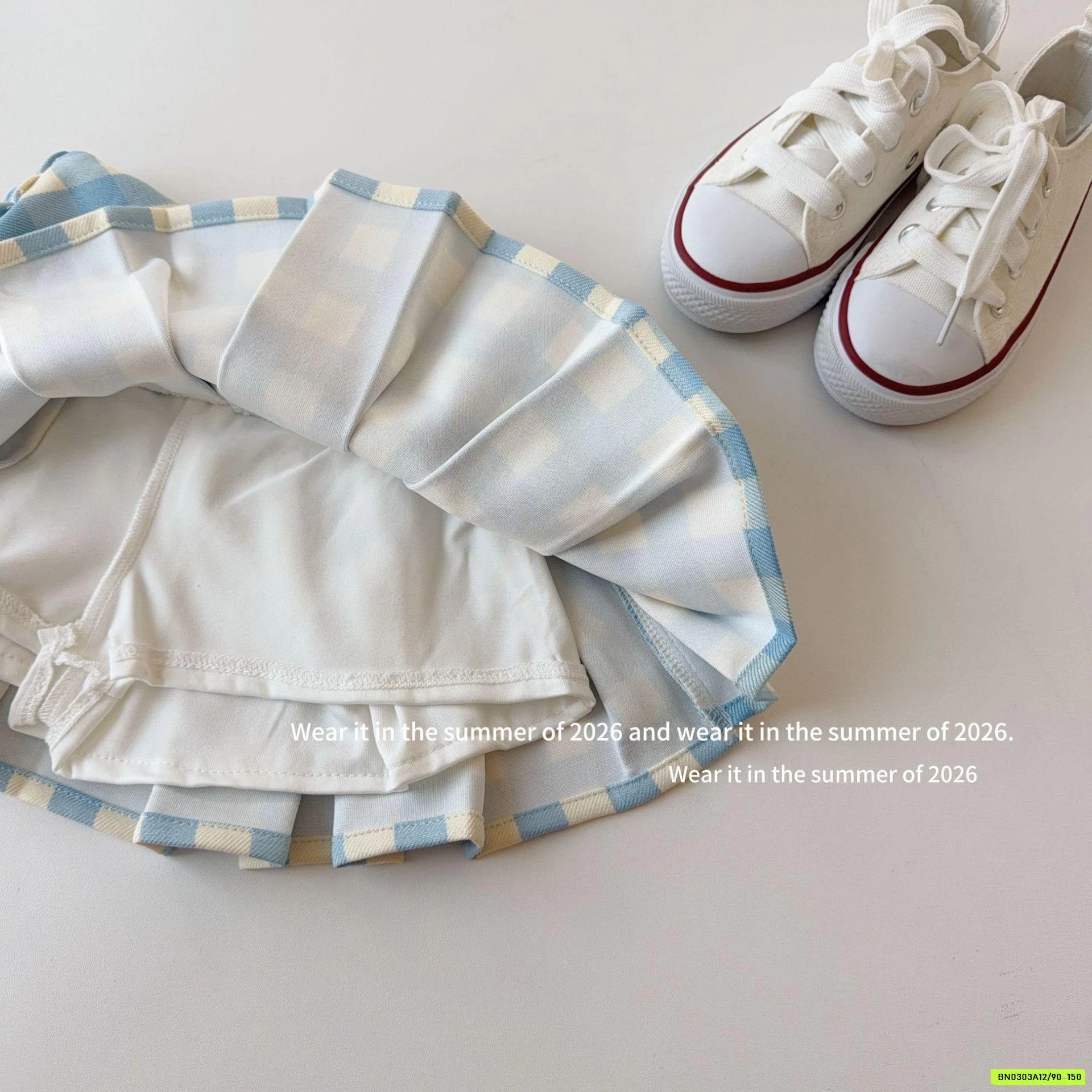 ÁO 2 DÂY KITTY MIX CV CARO T&Q KIDS