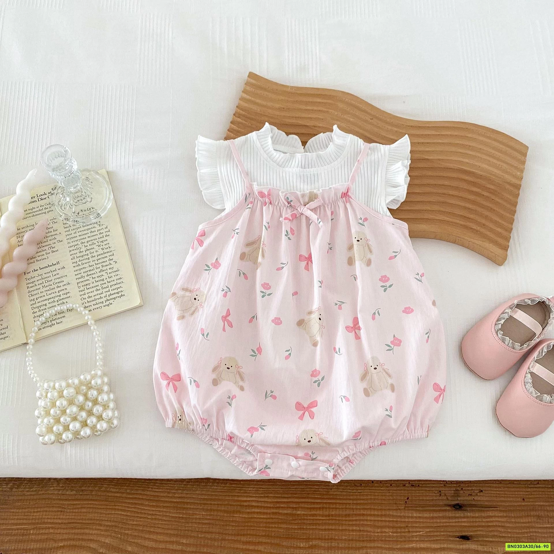 SÉT BODY HOA HỒNG 2 DÂY