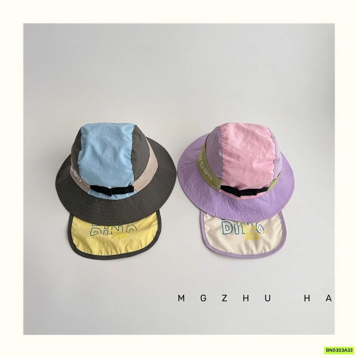 MŨ CHỐNG NẮNG KÈM VẠT CHE PHỐI MÀU