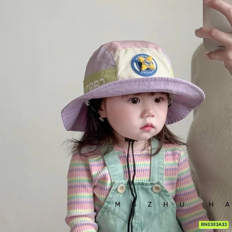 MŨ CHỐNG NẮNG KÈM VẠT CHE PHỐI MÀU