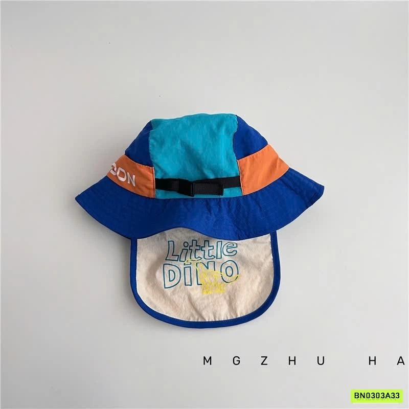 MŨ CHỐNG NẮNG KÈM VẠT CHE PHỐI MÀU