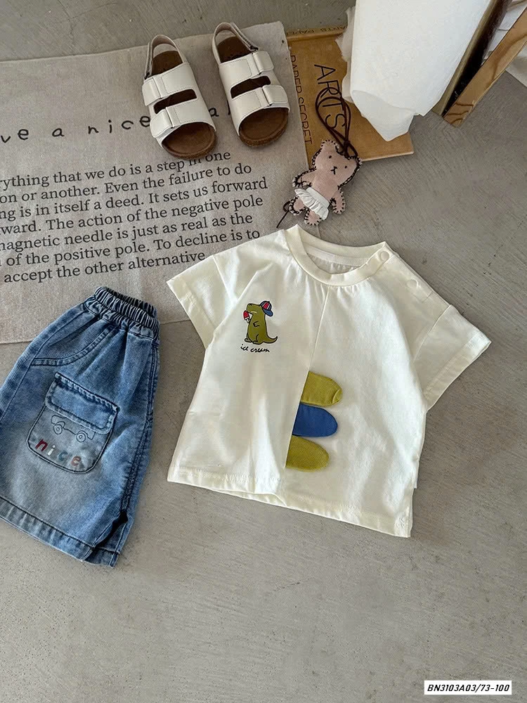 ÁO KHUINGR LONG MIX SHORT JEANS