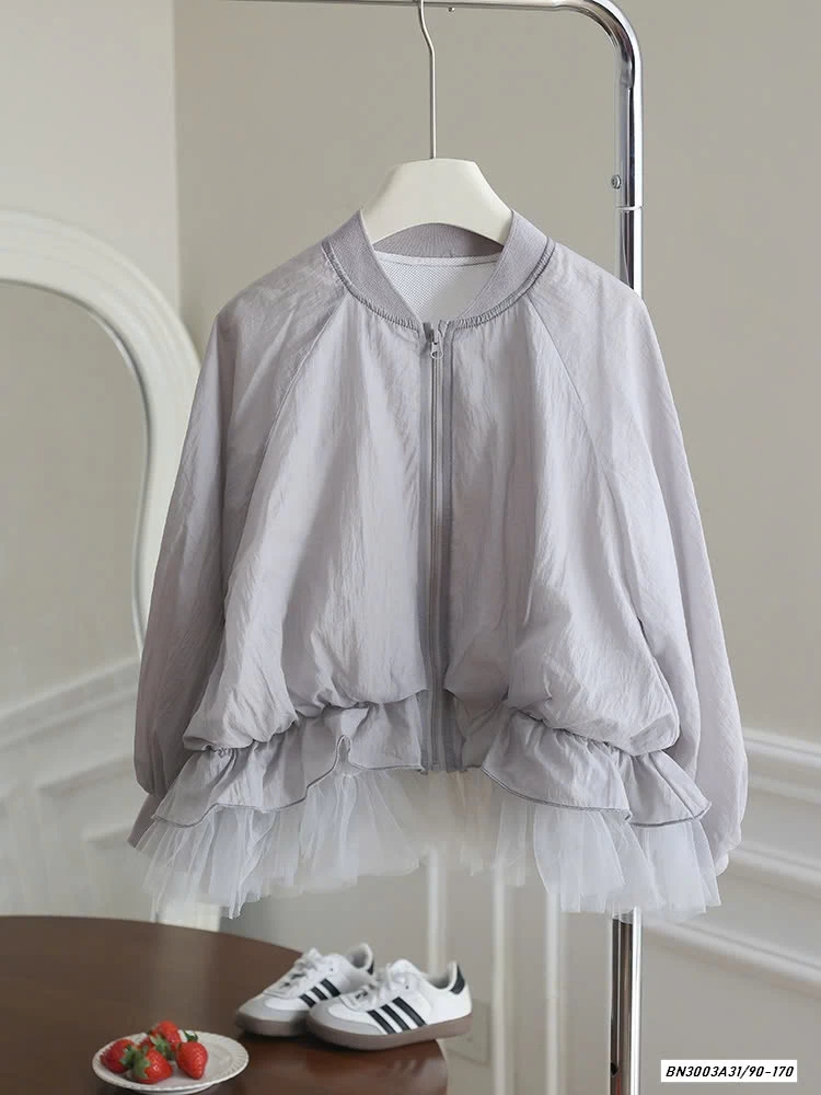 KHOÁC MỎNG VIỀN REN TIỂU THƯ