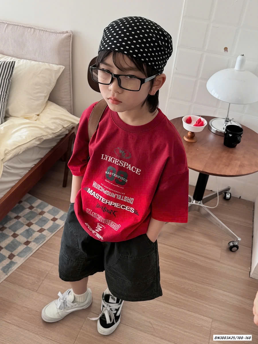 ÁO THUN ĐỎ SỐ 09