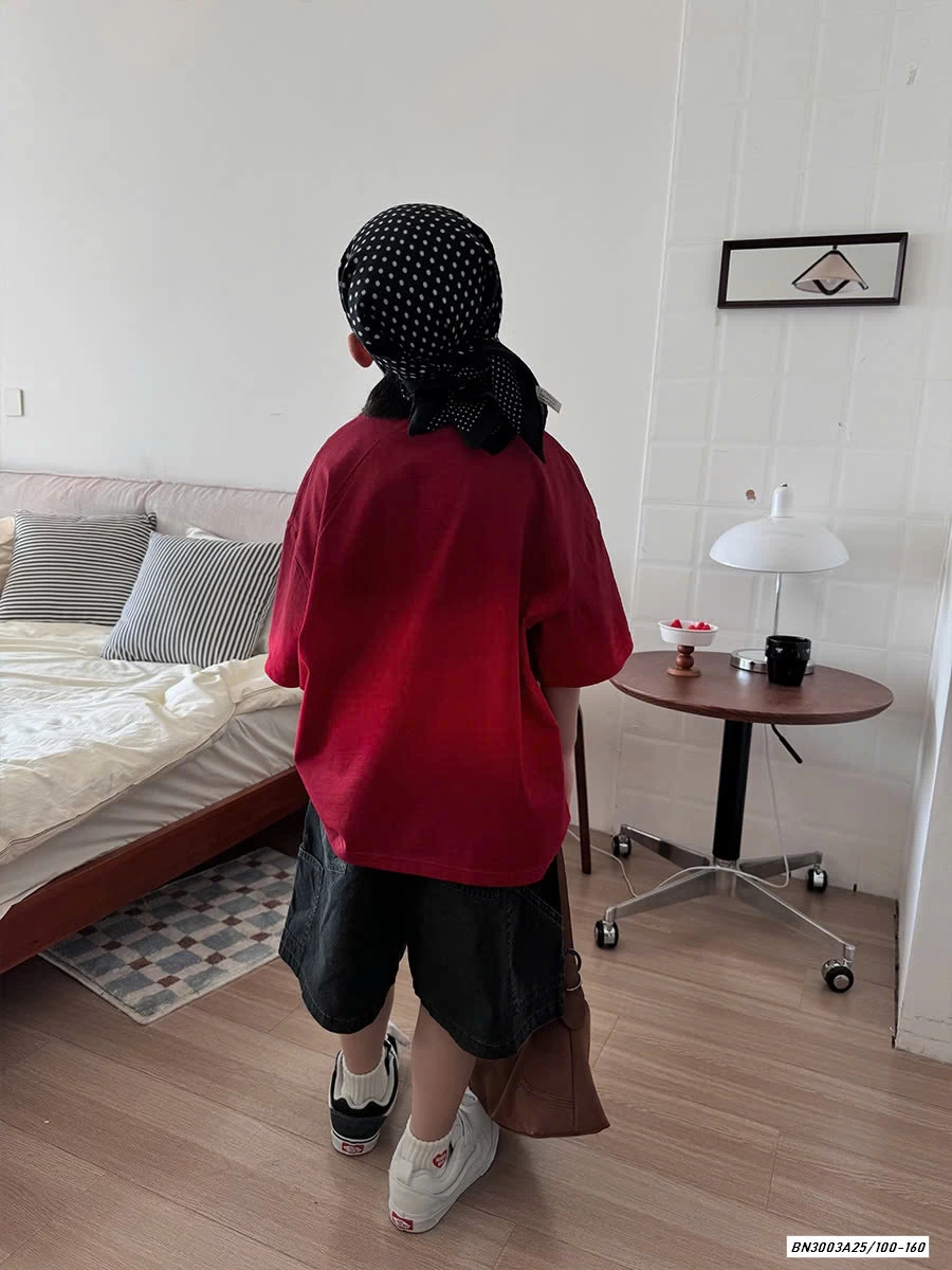 ÁO THUN ĐỎ SỐ 09