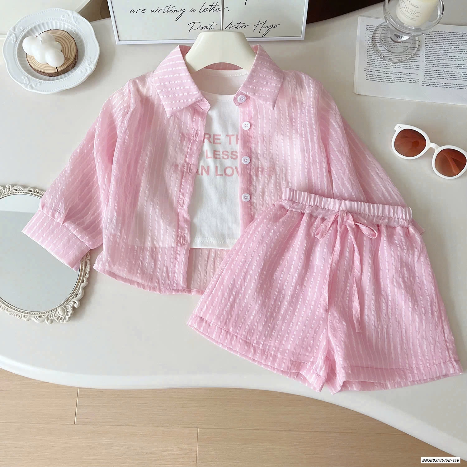 SET BỘ 3 MÓN CHO BÉ GÁI