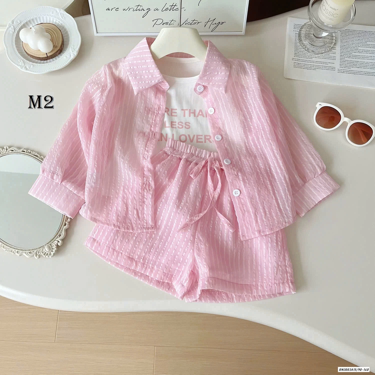 SET BỘ 3 MÓN CHO BÉ GÁI