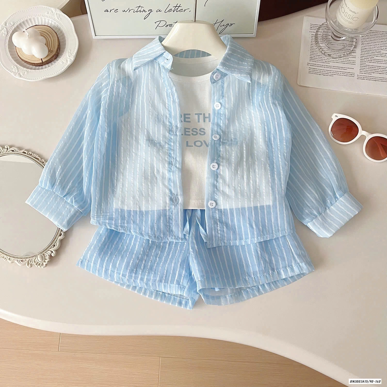 SET BỘ 3 MÓN CHO BÉ GÁI