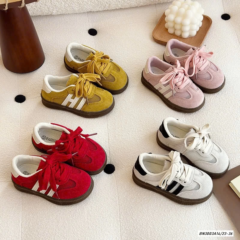 GIÀY LƯỚI 2 SỌC QUAI DÁN