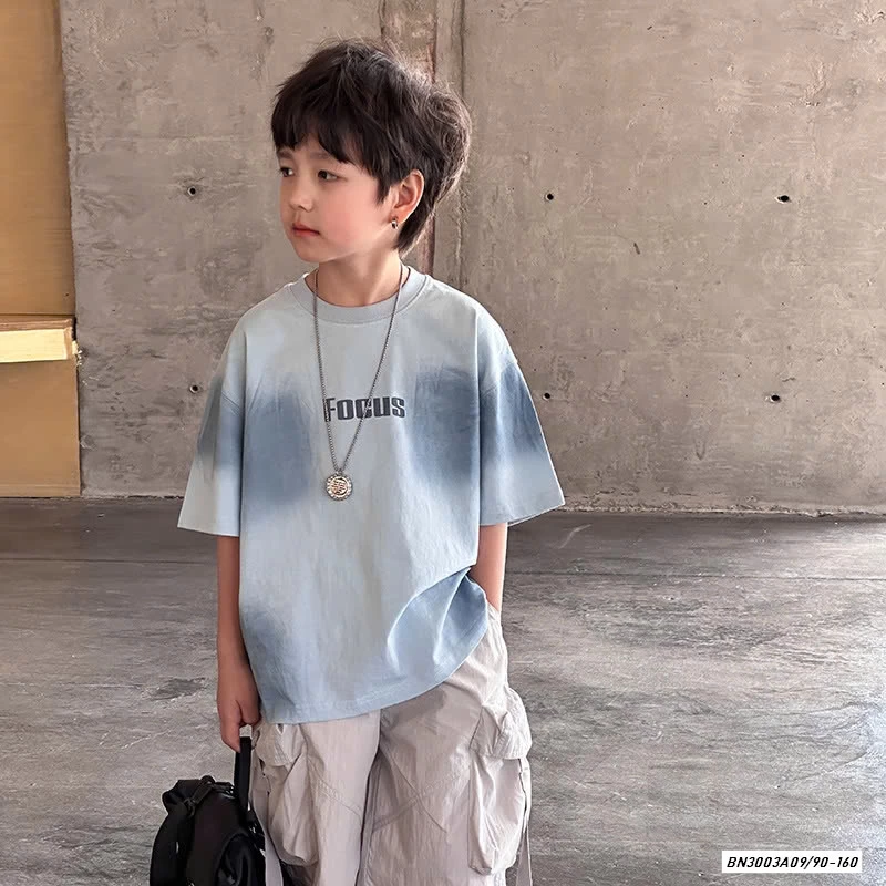 ÁO THUN XANH LOANG 25B131 AMBB