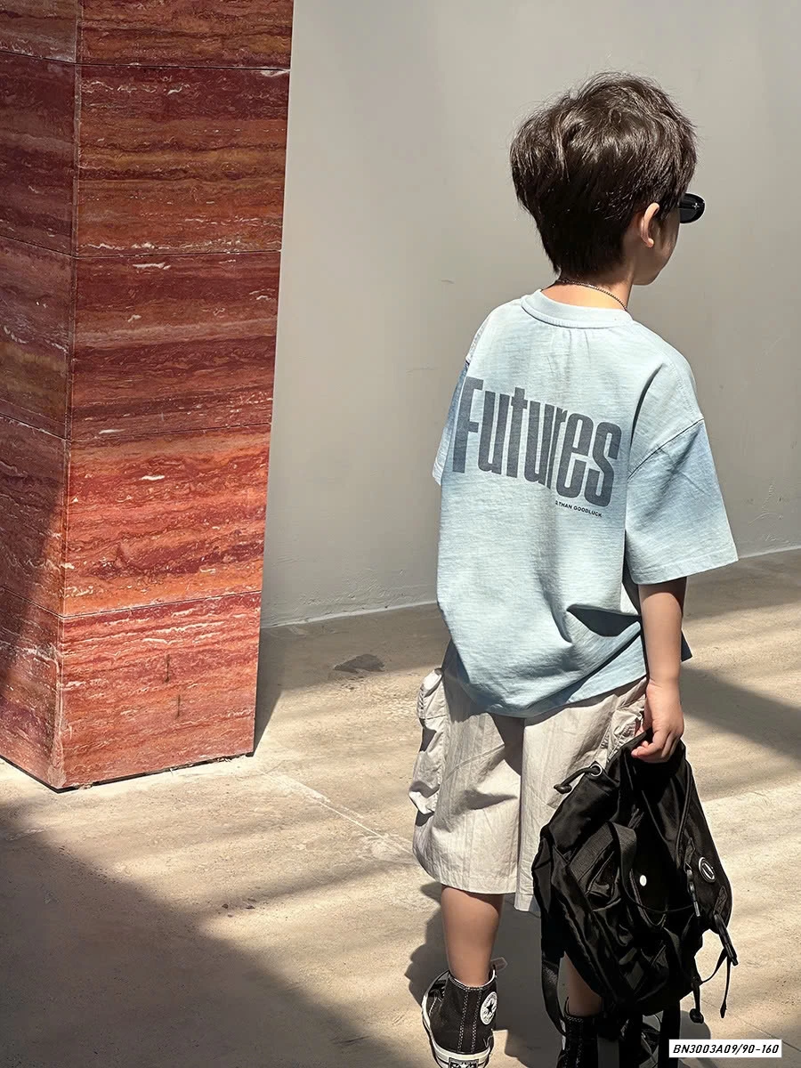 ÁO THUN XANH LOANG 25B131 AMBB