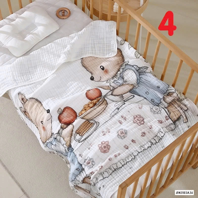 KHĂN TẮM ĐŨI 6 LỚP DỄ THƯƠNG