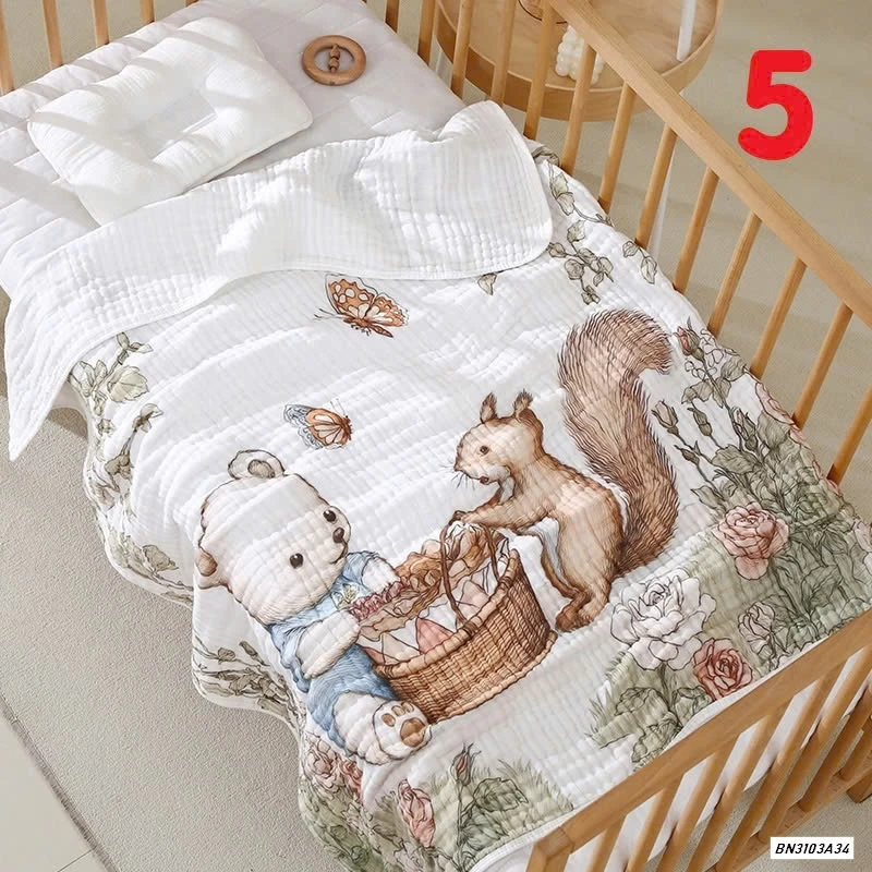 KHĂN TẮM ĐŨI 6 LỚP DỄ THƯƠNG