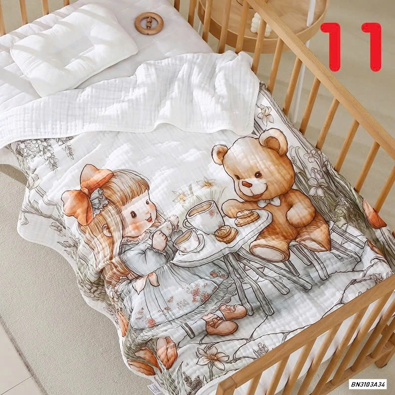 KHĂN TẮM ĐŨI 6 LỚP DỄ THƯƠNG