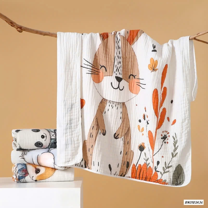 KHĂN TẮM ĐŨI 6 LỚP DỄ THƯƠNG