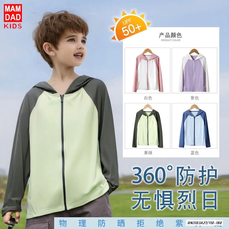 ÁO NẮNG PHỐI MÀU TAY MAMADADKIDS