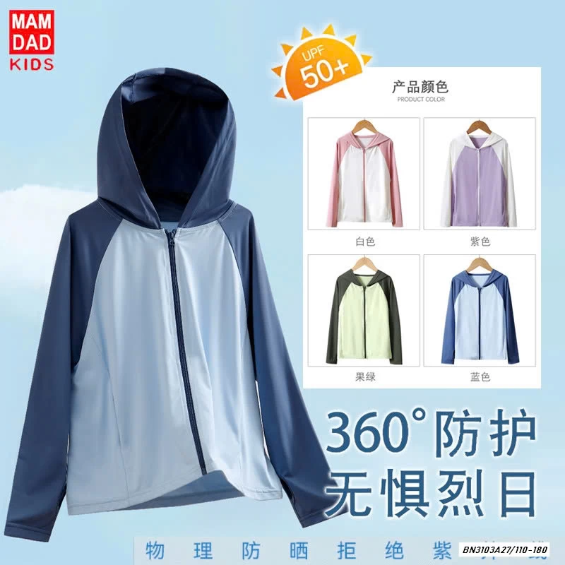 ÁO NẮNG PHỐI MÀU TAY MAMADADKIDS