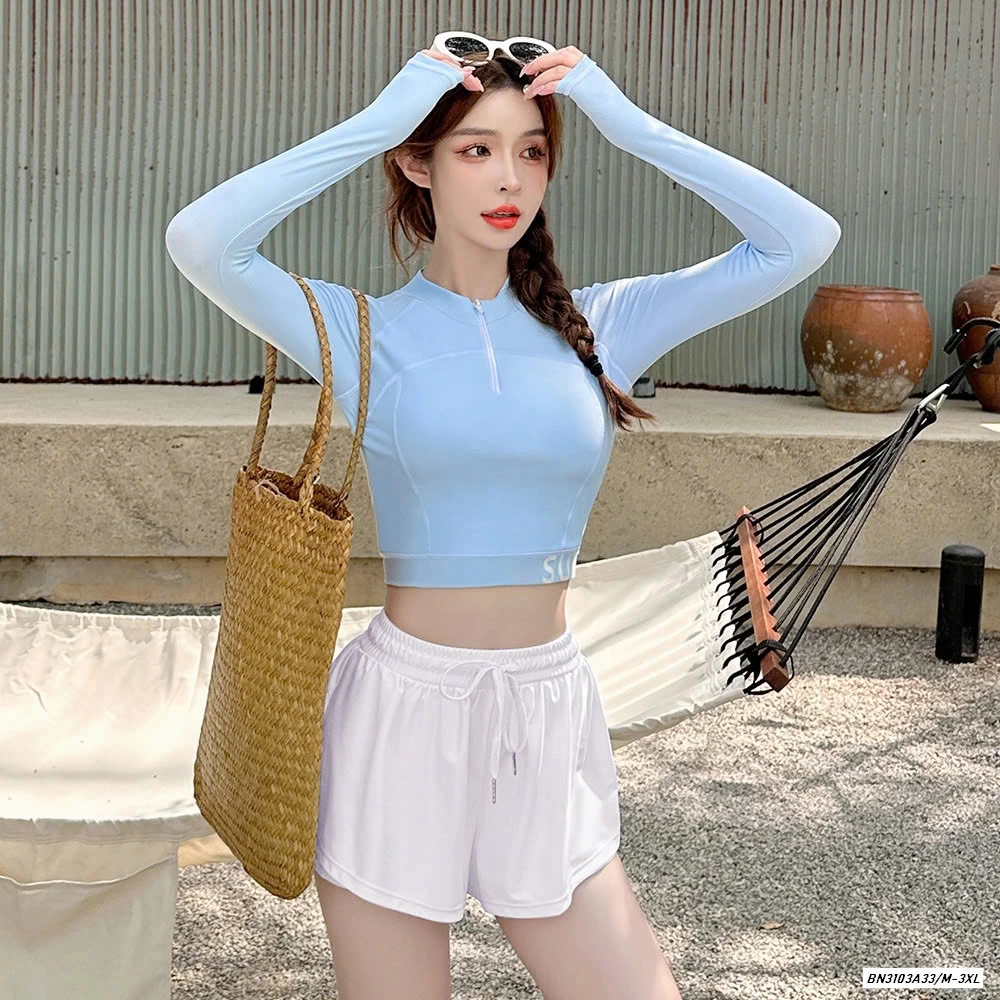 BỘ BƠI 2 MẢNH DÀI TAY NỮ YOUYOU