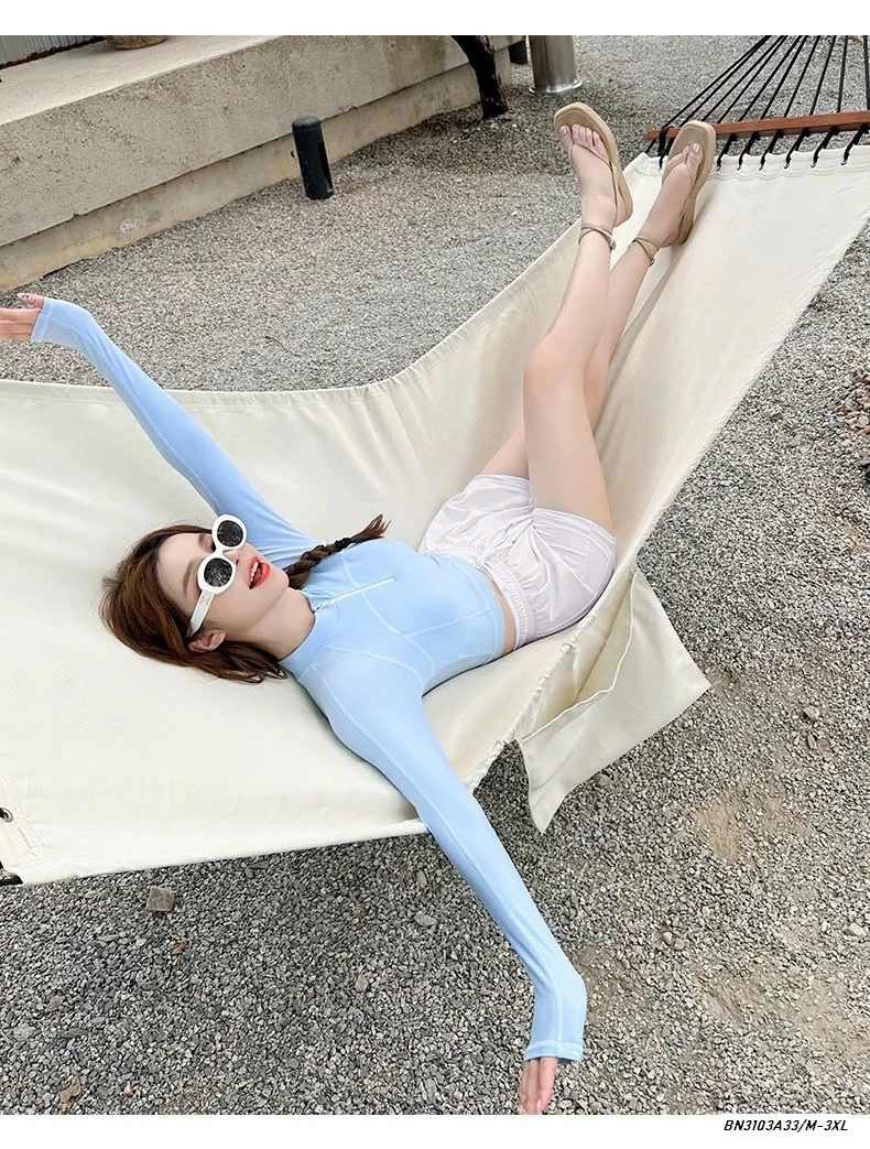 BỘ BƠI 2 MẢNH DÀI TAY NỮ YOUYOU