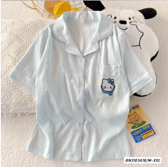 BST PIZAMA CỘC TAY DỄ THƯƠNG