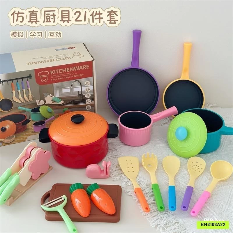 BỘ ĐỒ CHƠI NHÀ BẾP 21 MÓN