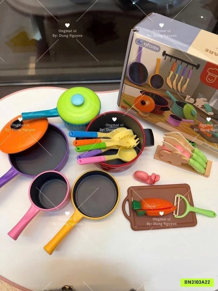BỘ ĐỒ CHƠI NHÀ BẾP 21 MÓN