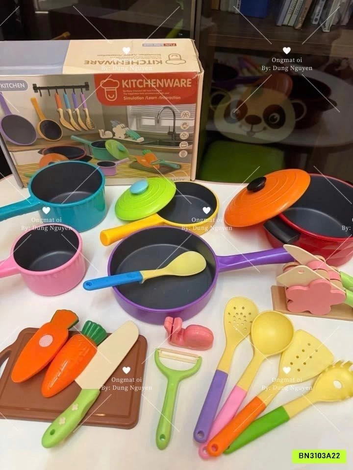 BỘ ĐỒ CHƠI NHÀ BẾP 21 MÓN