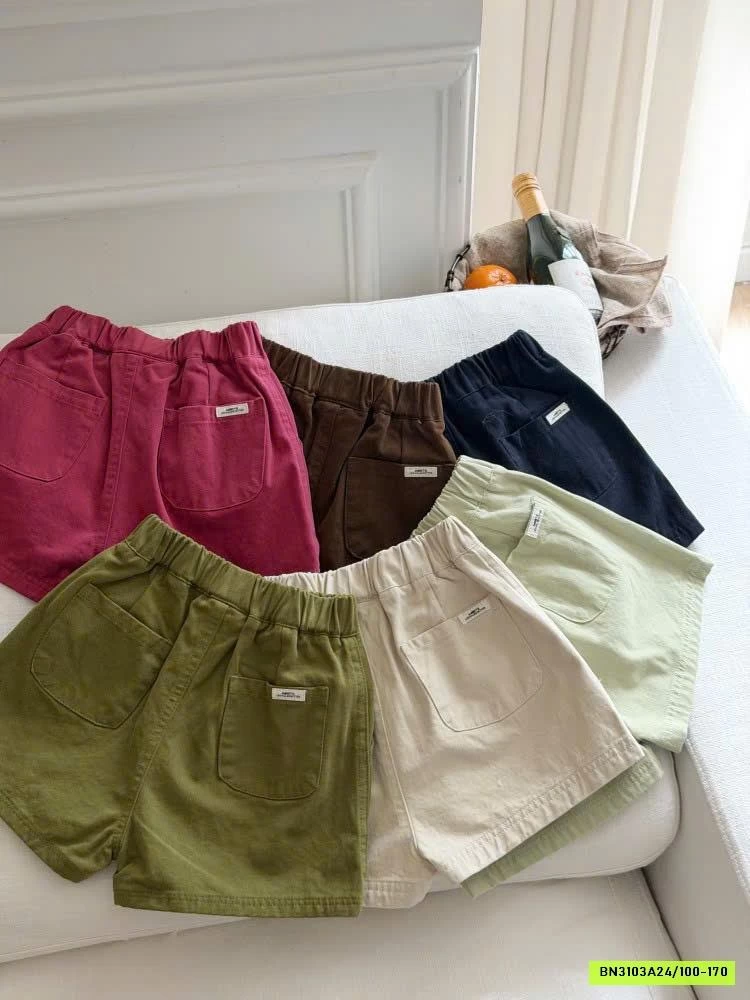 SHORT THÔ TRƠN MÀU 26A003 AMBB