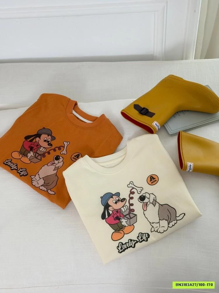 ÁO THUN MICKEY 26A178 AMBB