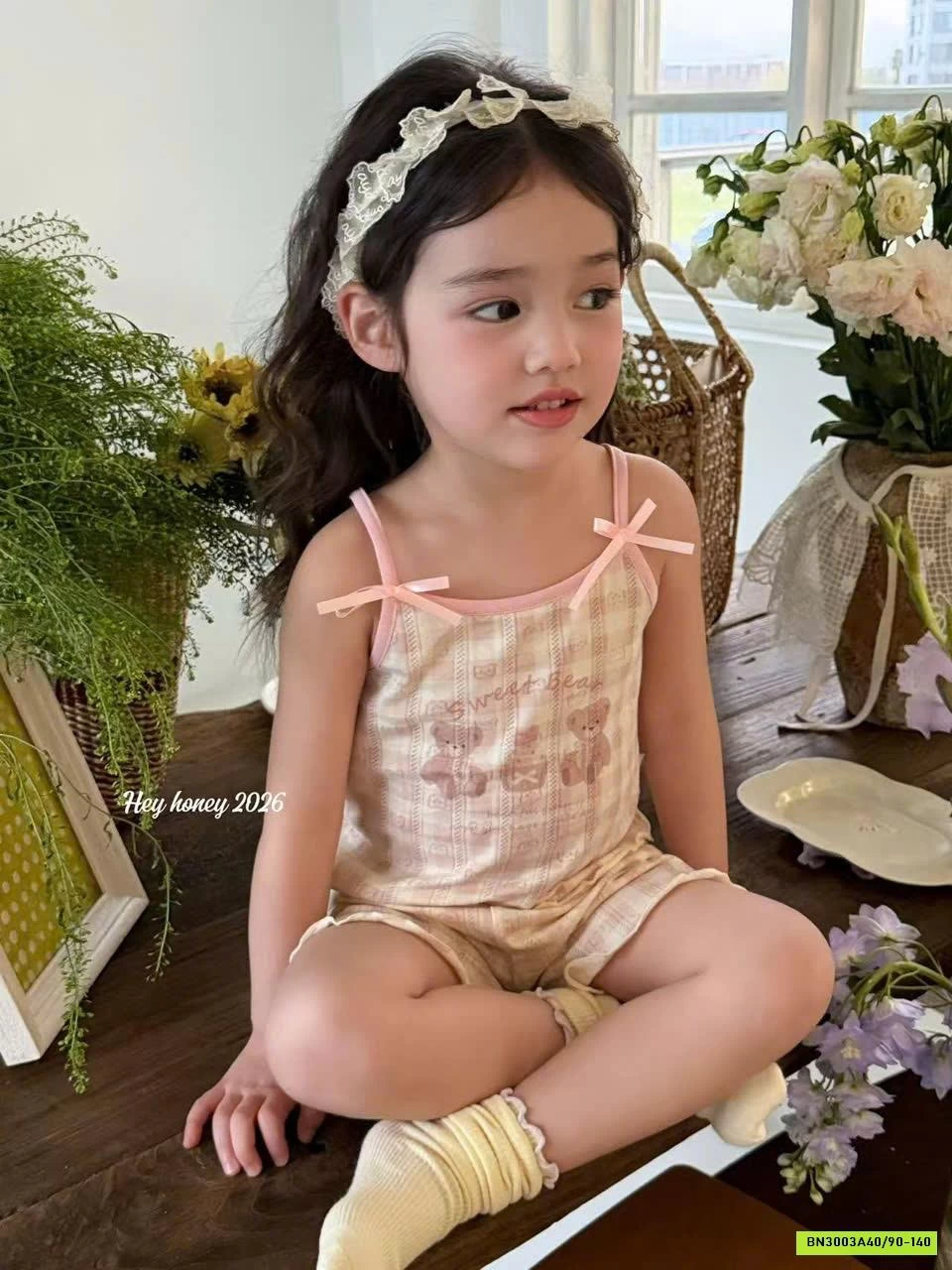 BỘ 2 DÂY COTTON GIẤY DỄ THƯƠNG HONEY