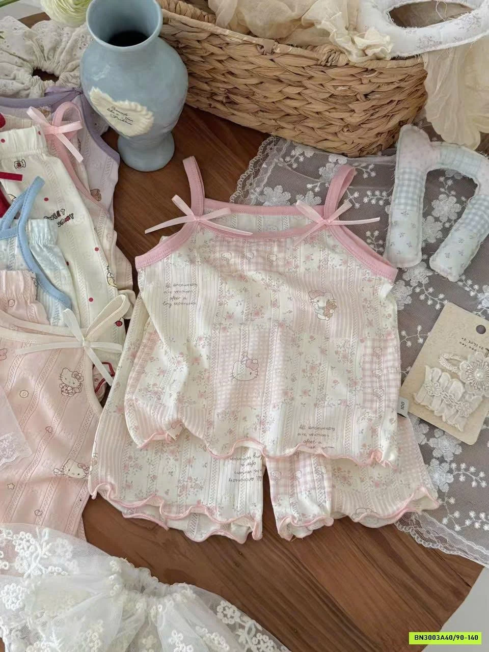 BỘ 2 DÂY COTTON GIẤY DỄ THƯƠNG HONEY