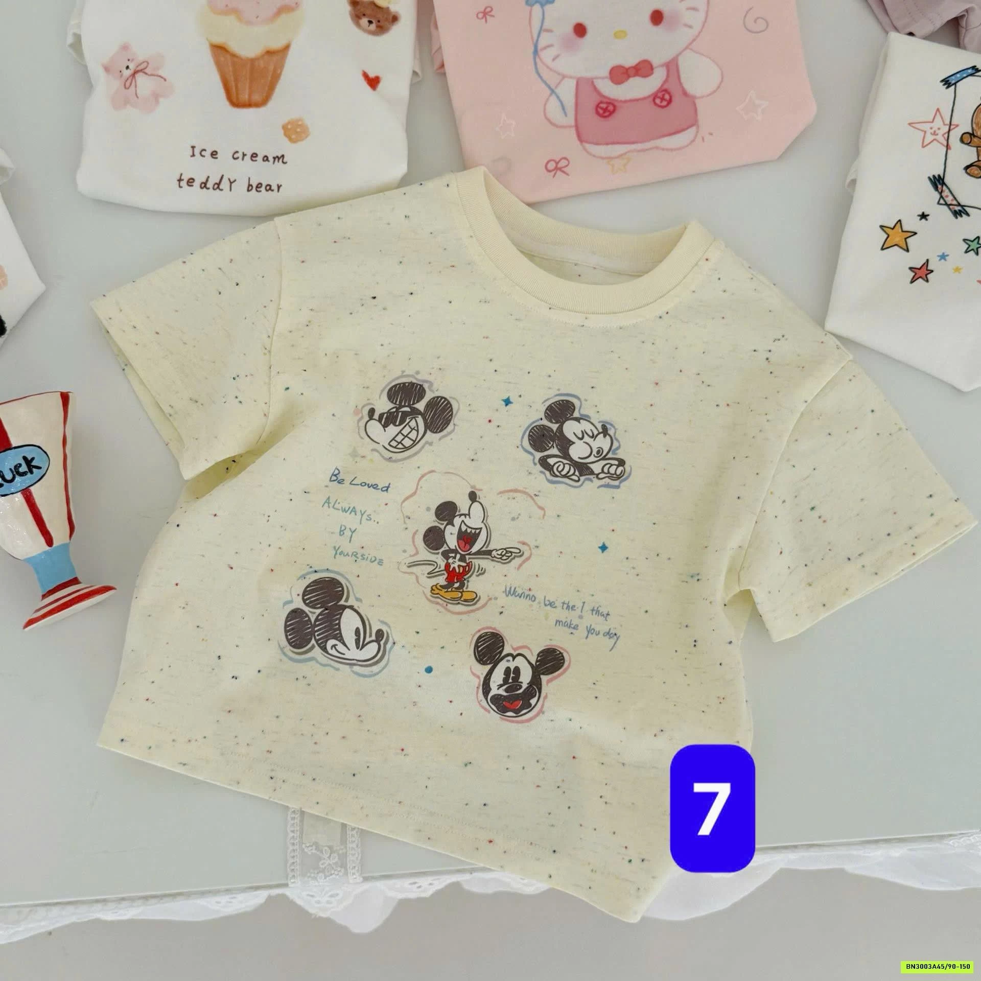 ÁO THUN IN HÌNH DỄ THƯƠNG HONEY