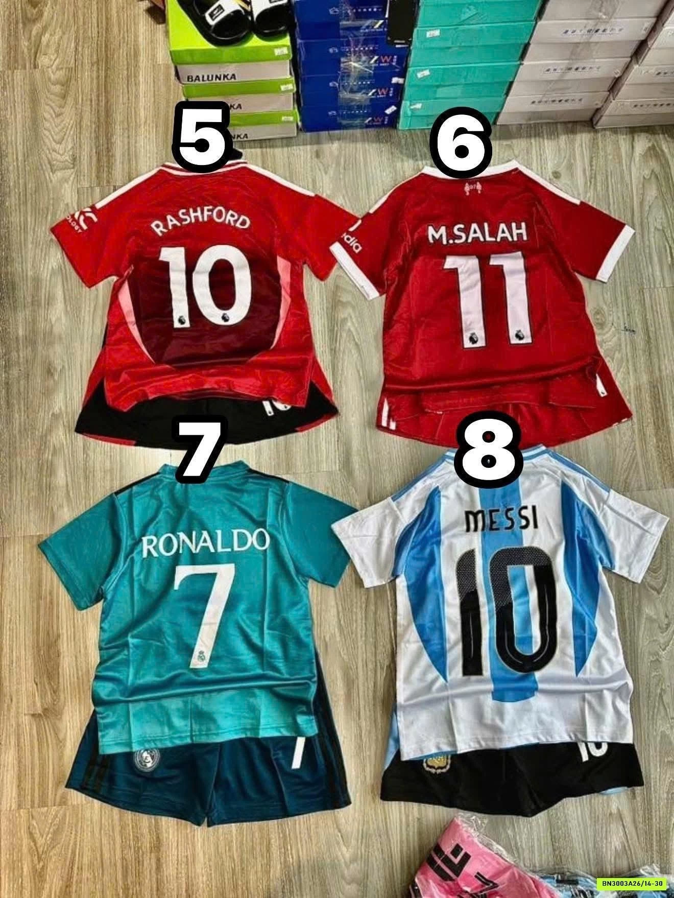 BỘ THỂ THAO ĐÁ BÓNG MỚI