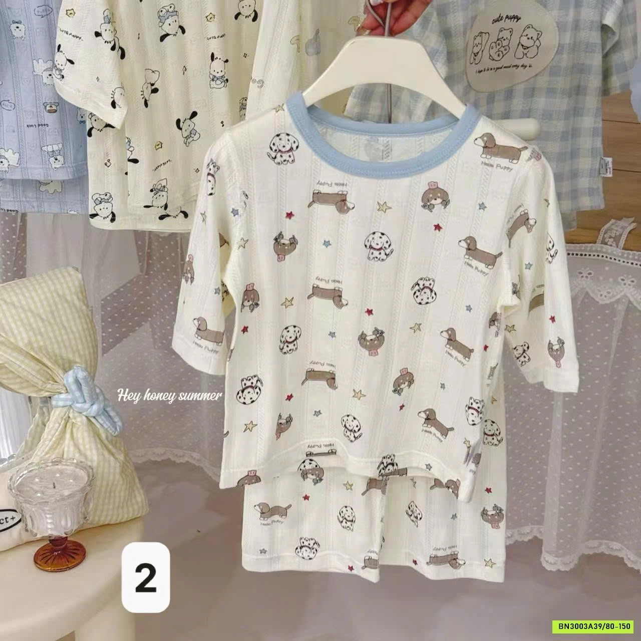 BỘ LỬNG COTTON THÔNG HƠI HONEY