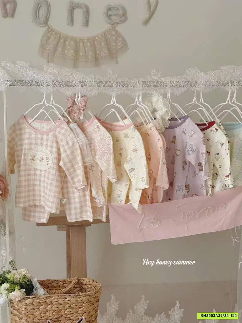 BỘ LỬNG COTTON THÔNG HƠI HONEY